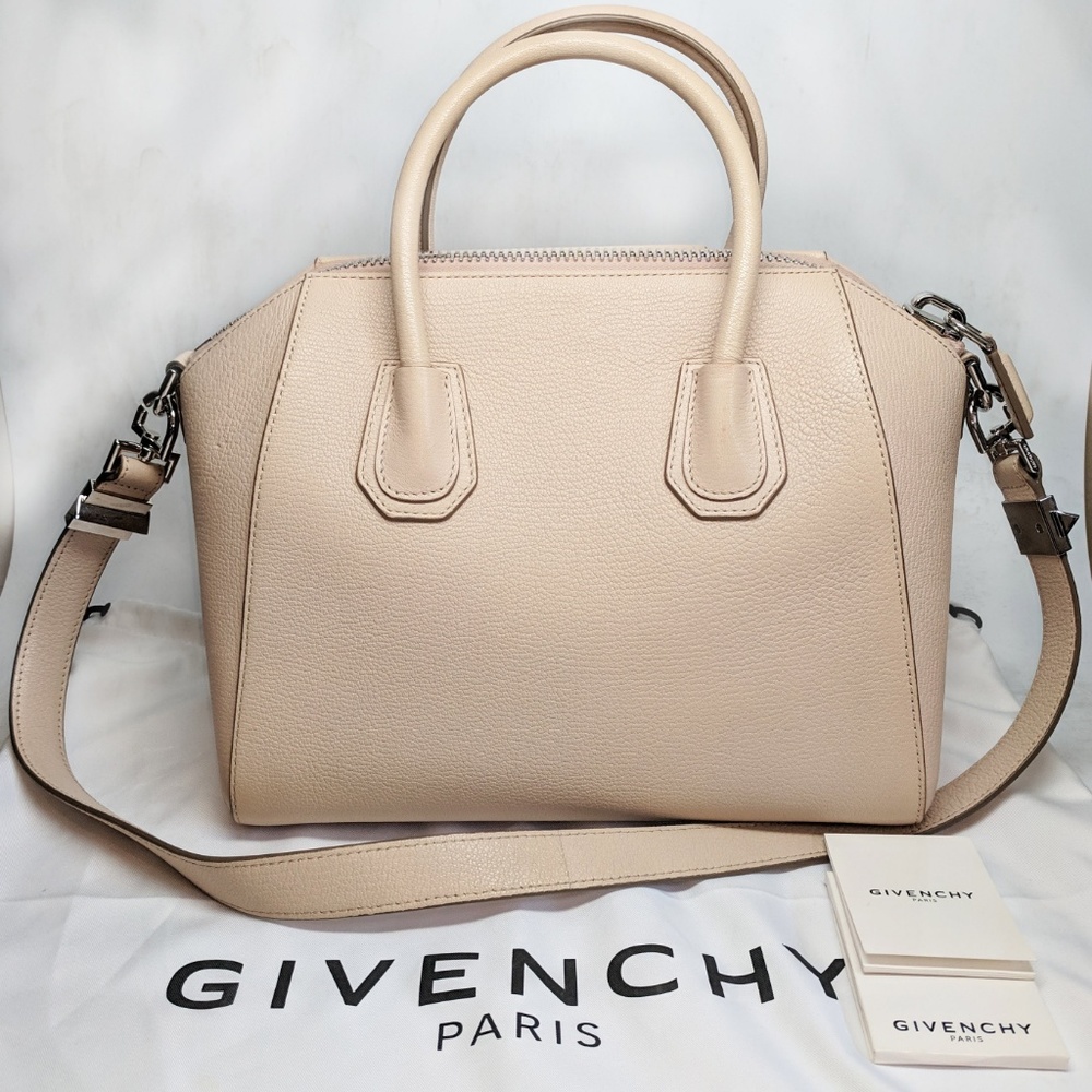 SOLD Givenchy Small Beige Antigona - Picture 2 of 8